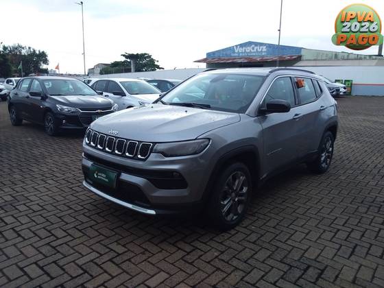 JEEP COMPASS 1.3 T270 TURBO FLEX LONGITUDE AT6